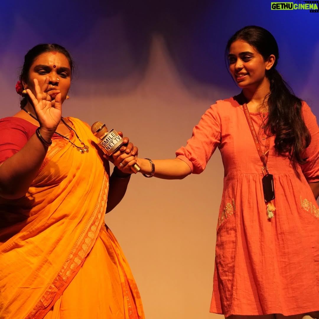 Gowri shruthi - 12.6K Likes - ರಂಗಭೂಮಿ ✨ ನನ್ನ ಮೊದಲ ನಾಟಕ
.
To my first ever play 🎭 ! With the best people around me.
The knowledge , confidence , lessons , manners , discipline , hardwork theatre teaches you is unmatched.
It gives you a lot of reality checks , shows you where you stand , teaches you to be grounded .. soo much to learn from beautiful actors around you.
My journey in the process of learning this art form has been a dreamy journey not just as an actor but also as a human being , and this beautiful journey has just begun 💗🌸
.
It was a lifetime experience to perform Infront of my grandparents who themselves have been in the theatre for more than 45 years now , with mom as well !
Thanks to each and everyone who made me feel confident, special and precious 💗
.
My guru ! My warmest dear friends and my family
Love and only love 💗🌸🎭
.
Also thank you for these beautiful captures my friend @gagan_chirayu 🤗