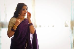Gowri shruthi Instagram - Ran out of poses and captions 💁🏻‍♀️💜