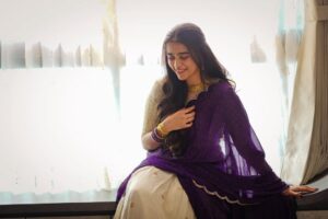 Gowri shruthi Instagram - Ran out of poses and captions 💁🏻‍♀️💜
