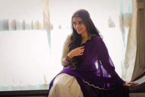 Gowri shruthi Instagram - Ran out of poses and captions 💁🏻‍♀️💜