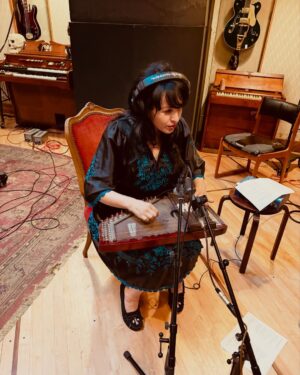 Grey DeLisle Instagram - Murry and I recorded a new Christmas single (“A Christmas Memory”) in #Portland with Tucker Martine! #christmasinmay #studiodog #AChristmasMemory @floramartine @murryhammondmusic