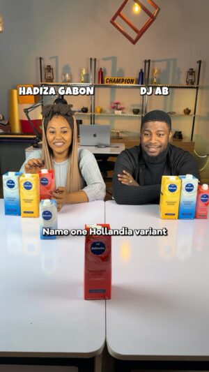 Hadiza Aliyu Instagram - Part two of the ultimate showdown! Who will take the crown—Hadiza Gabon or DJ AB? #StayAheadWithDairyPower