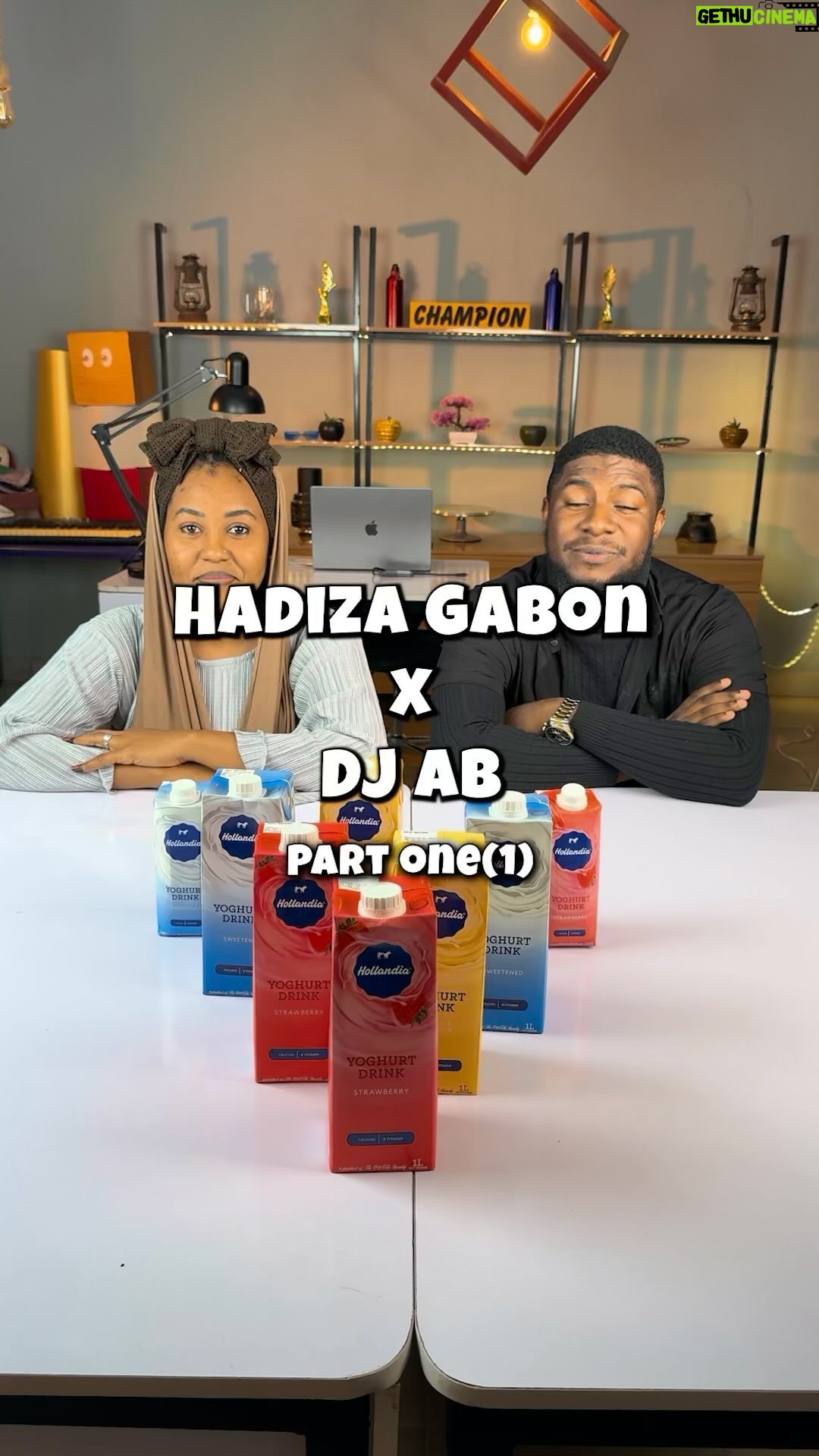 Hadiza Aliyu - 25.7K Likes - Q and A part 1

Quiz time with DJ AB and Hadiza Gabon! 🎉 who do you think is going to win the most Hollandia yogurt? Let the fun begin!

#StayAheadwithDairyPower