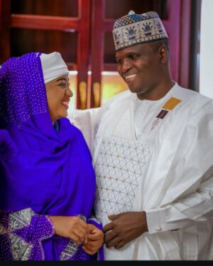 Hadiza Aliyu Instagram - 🫶🏽🫶🏽🫶🏽❣️❣️❣️ @ayshatulhumairah @daudakahuturarara Allah ya baku farin ciki ya zaunar da ku lafiya ❤️🫡