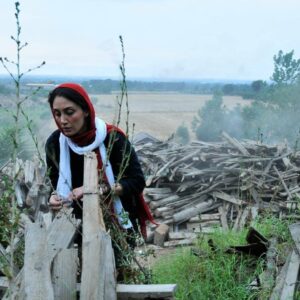 Hedieh Tehrani Instagram - بازدید از کوره های تولید زغال برای نجات چوبها ، چوبهایی که با اندکی بازسازی قابل استفاده مجدد خواهند بود با هدف جلوگیری از قطع درختهای جدید