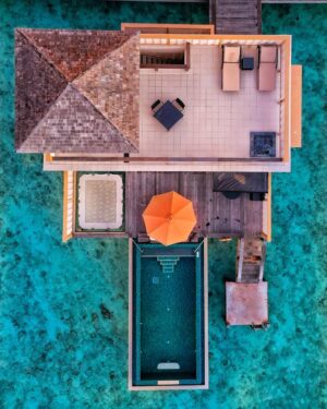 Ifu Ennada Instagram - My Ocean Villa Temporary Real Estate in #Maldives 😊. Can you see me in the Pent House, in the first Picture - holding a glass of Red Wine? Dem don use Red Wine swear for me. 😂
___
This is my 2nd Island in Maldives. For those who have been DMing for info on how I booked my trip, etc... I will find time to do a vlog for you guys. Pls note that I didn't use any Travel Agency for this.
___
For those who like my pictures, if you have a confirmed Maldives Trip booked, DM me for details of my Photographer   Cinematographer   Drone Flyer. Keep in mind you have to set aside several thousands of USD to pay The Professional. It's not free. I paid full money too. 😂 Fee also depends on how long you need them for. The longer, the more it cost. 
___
Outfit by @blessing_mandy , will try and post a good picture of it.
___
#VisitMaldives #maldivesislands #TravelDiary #TravelBlogger #KylieBaby