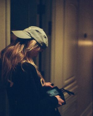Imogen Waterhouse Instagram - Suki Waterhouse, sporting a fantastic pair of fake breasts, signature blonde hair swept up in a Pamela Anderson do, jogs after an old man speeding around on a sparkling red motorized scooter. In the music video for the new single “On This Love”, Suki indulges in the humor and opulence of a love that might be a little bad for you.

It’s the type of music video that’s a joy to watch, maybe because you can tell the people who created it were having a great time: the video was directed by Suki’s younger sister Immy Waterhouse. The sisters share sunny good looks, sly charm, and a mischievous sense of humor that delights in the dark details. They’re quick to laugh, not shy about telling each other off, and just as protective as they may be each other’s toughest critics.

At the link in bio, Suki and Immy chat about losing yourself in love, directing each other, and the joy behind their art and sisterhood.

Photography by Kathryn Hoy and Muriel Margaret