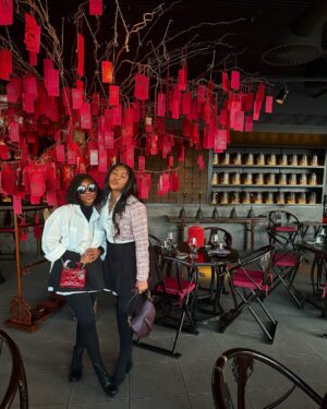 Ini Dima-Okojie Instagram - Upper East Side chic🥂

Ps: Slide 7 we didn’t plan to coordinate our outfits … it just happened 😅
