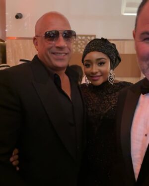Ini Edo Instagram - Was so lovely meeting my favorite housewife Gabrielle @evalongoria , @vindiesel and so many others at the opening of @redseafilm festival. Last night was amazing. ##nollywoodtotheworld