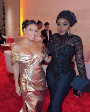 Ini Edo Instagram - Was so lovely meeting my favorite housewife Gabrielle @evalongoria , @vindiesel and so many others at the opening of @redseafilm festival. Last night was amazing. ##nollywoodtotheworld