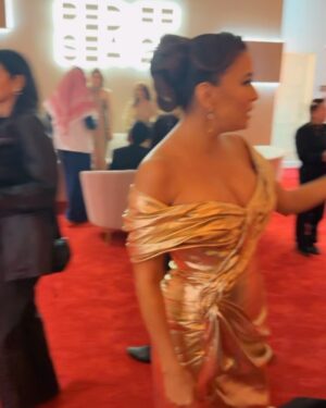 Ini Edo Instagram - Was so lovely meeting my favorite housewife Gabrielle @evalongoria , @vindiesel and so many others at the opening of @redseafilm festival. Last night was amazing. ##nollywoodtotheworld