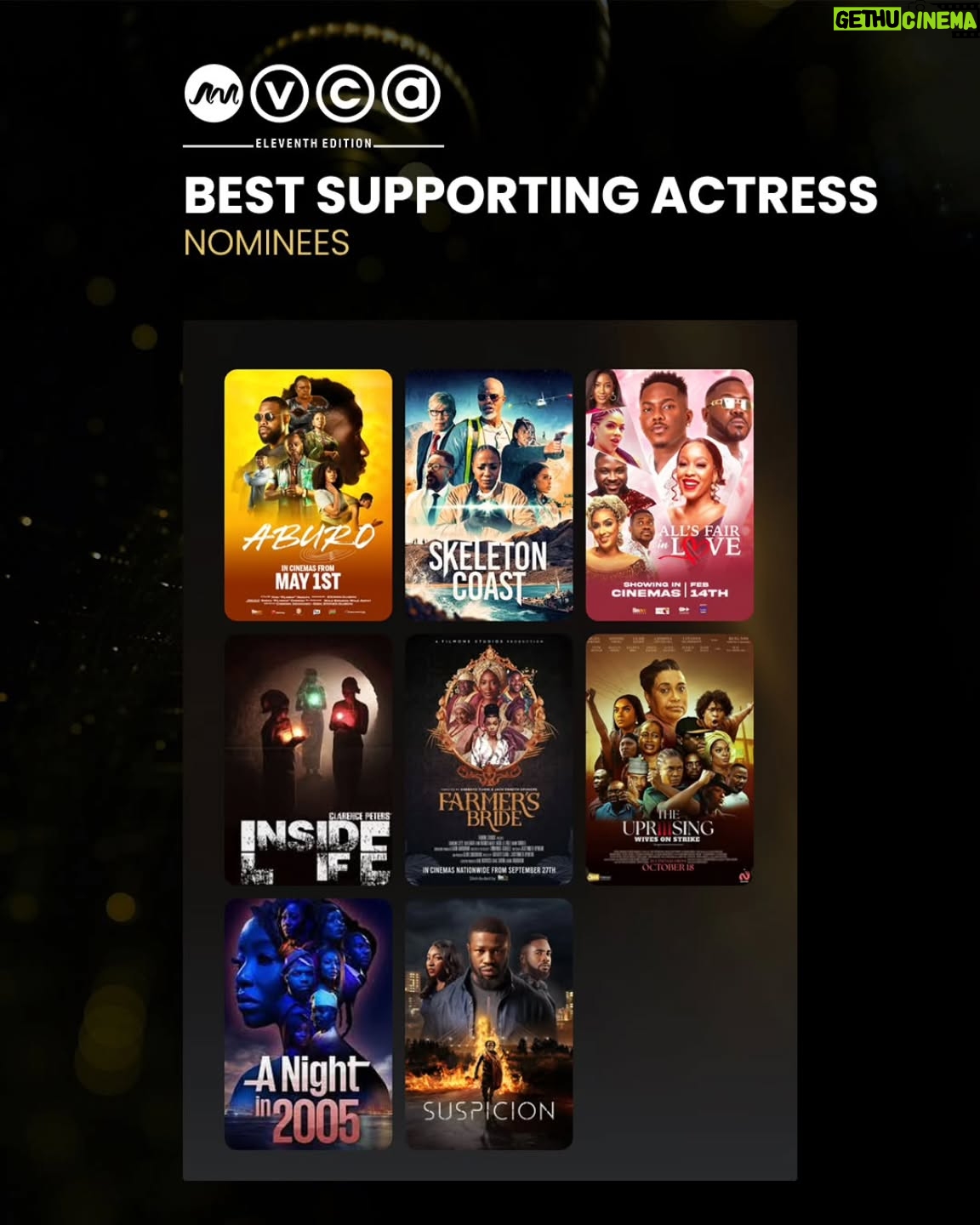 Ireti Doyle - 3 Likes - What a pleasant surprise!
@africamagic, thank you for the recognition.
To the Producers who put me for consideration, thank you too.♥️
Congratulations to this year's nominees... here's to all of us!🥂💫
We go again this year!
Posted @withregram • @africamagic Power is not measured in screen time but in impact. These women have turned fleeting moments into cinematic triumphs, wielding their craft with precision, grace, and fire. Here are the nominees for Best Supporting Actress at #AMVCA . This category is sponsored by @nivea_ng.
The nominees are: Meg Otanwa, Tina Mba, Ireti Doyle, Ini-dinma Okojie, Mercy Aigbe, Omoni Oboli, Darasimi Nnadi, and Teniola Aladese.
#flowerlovers
#AMVCA11
#AwardSeason
#AfricasFinest
#Abundance
#Ease
#Flow