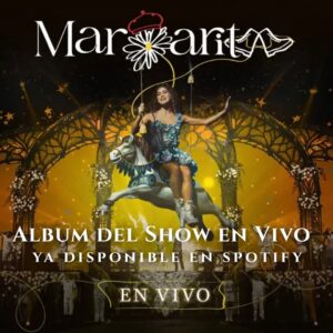 Isabel Macedo Instagram - ¡Ya está disponible el álbum de las canciones en vivo de Margarita en Spotify para que bailemos y cantemos en loop! 🌼❤️ ¿Cuál es su favorita? 👀