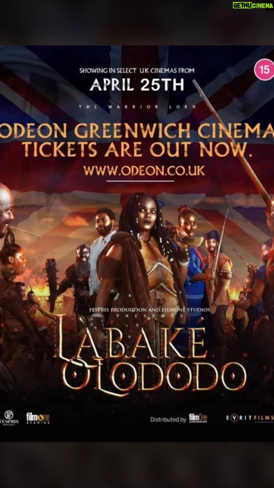 Iyabo Ojo - 95.6K Likes - Big announcement! 🎥 I'm thrilled to share that LABAKE OLODODO is coming to UK Cinemas on April 25th! 🎉 You can catch it at Odeon, VUE, and Cineworld cinemas. 📽️
Check out the cinemas near you:
Odeon: Greenwich, Birmingham New Street, Streatham, Manchester Great Northern
Cineworld: Basildon, Milton Keynes, O2 London, Wembley
VUE: Dagenham, Thurrock, Westfield London
Get your tickets now from cinemas website 🎟️ And don't miss the meet & greet sessions:
April 25th - Odeon Greenwich
April 26th - Odeon Birmingham
April 27th - Odeon Manchester
Can't wait to see you all! 😊 #LabakeOlododo #UKRelease