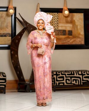 Iyabo Ojo Instagram - How can I begin to express my gratitude to God,! How can I adequately thank everyone? I'm overwhelmed with joy and in awe of Your divine presence, Lord. Thank You for everything You've done, especially for the outpouring of love and support for my children, Juma and Priscilla. It was a success, and I give all glory to God. Even the heavens rejoiced with showers of blessings. I'm humbled and grateful to each and every one of you. Words fail me, but I want you to know how grateful and thankful I am

Fabric @pretty_you_cou

Tailor  @bkslagos

21karatgold @young_alhaja_golddubai

Hairstylist @madamtiticollections

Gele @gele_by_segunlagos

Makeup @darlington_glam