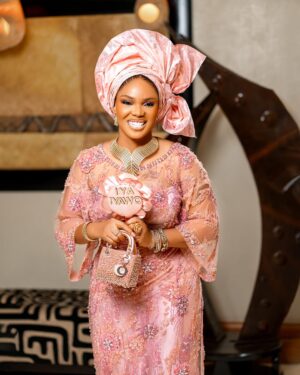 Iyabo Ojo Instagram - How can I begin to express my gratitude to God,! How can I adequately thank everyone? I'm overwhelmed with joy and in awe of Your divine presence, Lord. Thank You for everything You've done, especially for the outpouring of love and support for my children, Juma and Priscilla. It was a success, and I give all glory to God. Even the heavens rejoiced with showers of blessings. I'm humbled and grateful to each and every one of you. Words fail me, but I want you to know how grateful and thankful I am

Fabric @pretty_you_cou

Tailor  @bkslagos

21karatgold @young_alhaja_golddubai

Hairstylist @madamtiticollections

Gele @gele_by_segunlagos

Makeup @darlington_glam