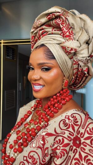Iyabo Ojo Instagram - 6 done and dusted🔥

2 more to go  one in Lagos, one in Tanzania May 28th we're coming! 

 #JP2025, Iya iyawo is fully loaded

Aso oke @culturespeaks

Car plug  @unique.motors

Beads  @hannies_beads 

Hairstylist @madamtiticollections

Gele @gele_by_segunlagos 

Makeup @darlington_glam 

📷@seizzey