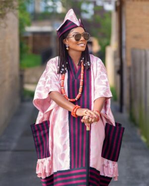 Iyabo Ojo Instagram - "Culture meets style" 

My 1st look yesterday 😍 to Labake olododo, The Warrior Lord, showing in all cinemas in the uk 

Outfit @avenoutfitconcept 

Makeup @glambyimaan

Wig installed @tummyhair_

Photographer @mikegregoryvisuals

Video @dopeviewsonly