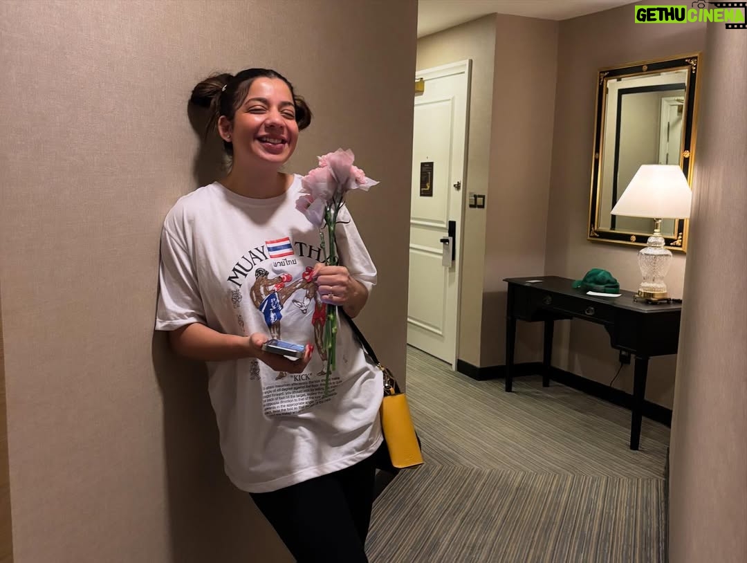 Jasmine Sandlas - 122.7K Likes - Getting my flowers. Thank you God 🧿