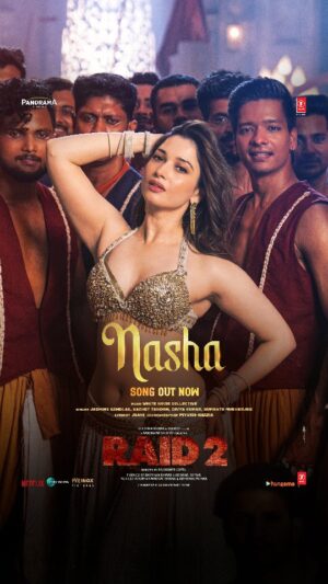 Jasmine Sandlas Instagram - Ye #Nasha kabhi na utre, har dil ki ek hi @tamannaahspeaks !❤️‍🔥

Song Out Now. 
🔗: Link in bio.
#Raid2 knocking in cinemas on 1st May.

@ajaydevgn @riteishd @vaanikapoor @rkrkay @saurabhshuklafilms #SupriyaPathak @amit.sial @rajkumargupta08 #BhushanKumar #KrishanKumar @kumarmangatpathak @abhishekpathakk @neerajkalyan24 @shivchanana @sanju_r_joshi @chhatwanimurli  @jasminesandlas @sachettandonofficial @aslidivyakumar @officialsumonto @jaani777 #WhiteNoiseCollective @piyush_bhagat @shaziasamji #tseries @tseriesfilms @panorama_studios