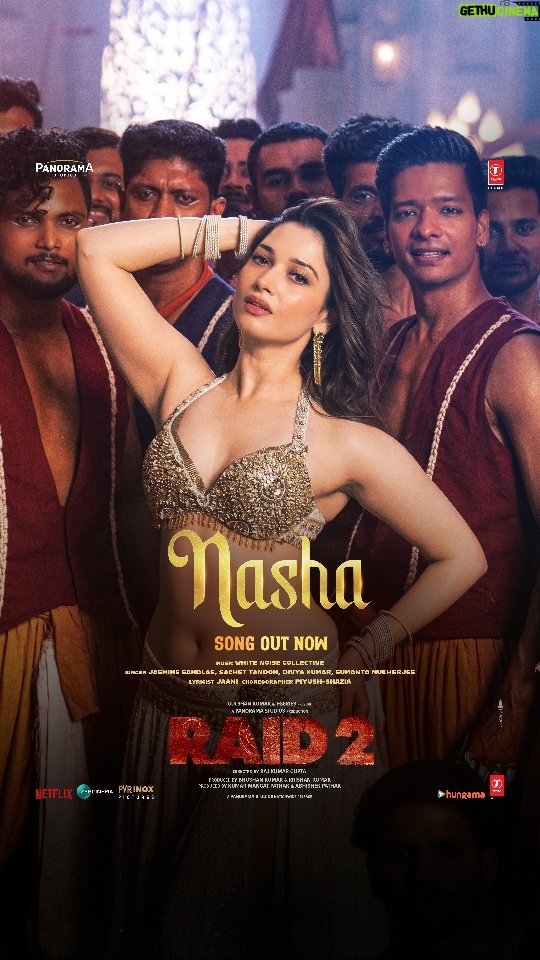 Jasmine Sandlas - 96K Likes - Ye #Nasha kabhi na utre, har dil ki ek hi @tamannaahspeaks !❤️‍🔥

Song Out Now. 
🔗: Link in bio.
#Raid2 knocking in cinemas on 1st May.

@ajaydevgn @riteishd @vaanikapoor @rkrkay @saurabhshuklafilms #SupriyaPathak @amit.sial @rajkumargupta08 #BhushanKumar #KrishanKumar @kumarmangatpathak @abhishekpathakk @neerajkalyan24 @shivchanana @sanju_r_joshi @chhatwanimurli  @jasminesandlas @sachettandonofficial @aslidivyakumar @officialsumonto @jaani777 #WhiteNoiseCollective @piyush_bhagat @shaziasamji #tseries @tseriesfilms @panorama_studios