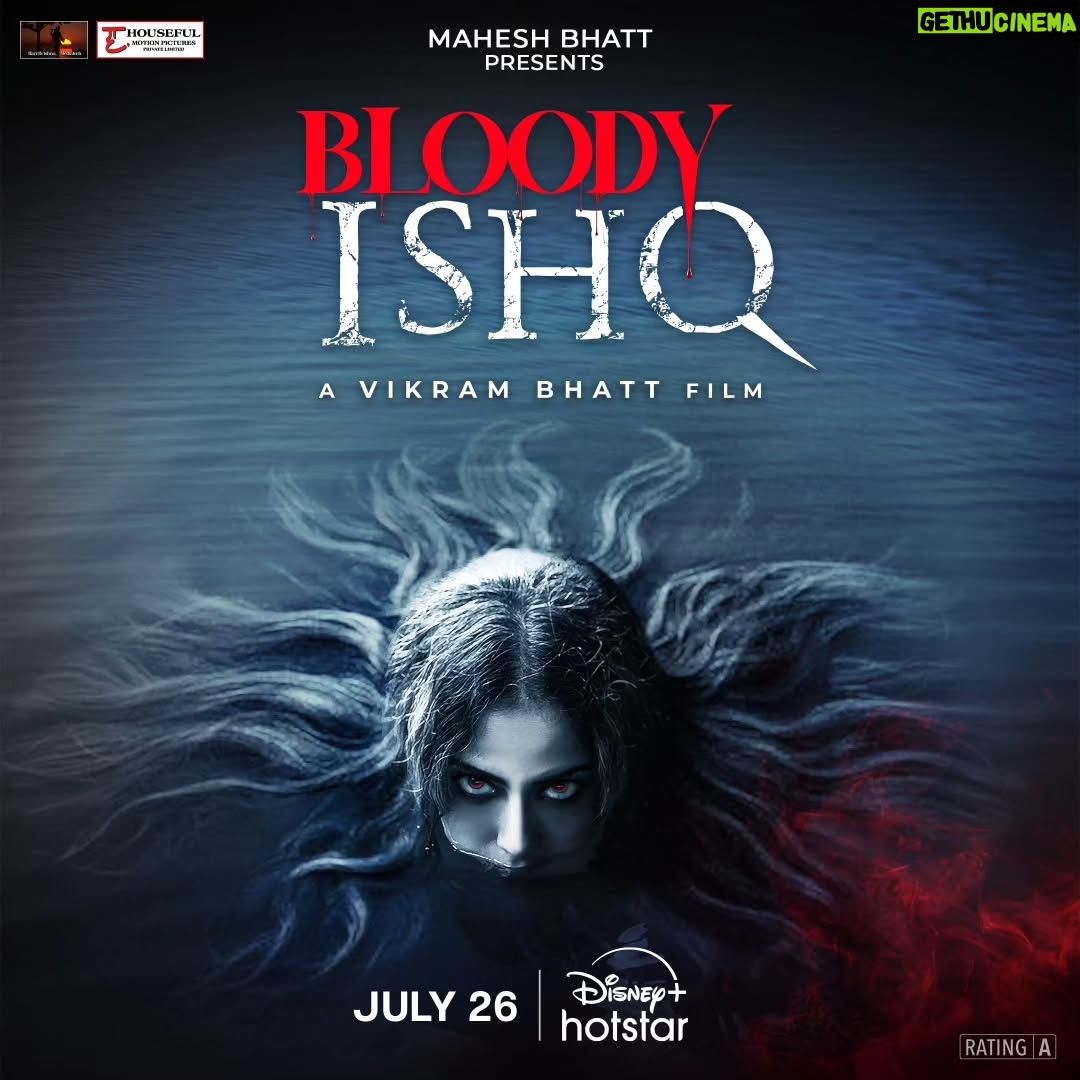 Jeniffer Piccinato - 7.7K Likes - As the haunted mansion whispers her name, love becomes a lie.
Hold your breath, #BloodyIshq streaming from July 26.
#BloodyIshqOnHotstar
@disneyplushotstar
@vikrampbhatt @studio_link @suhritadas @bothrashwetaa @instacharyaa @avikagor @vardhanpuri02 @shwetambari.bhatt @manishchavan128 @jenifferpiccinato @rakeshbjuneja @rajkkhaware @krishnavbhatt @prateekwalia51 @shamir.tandon