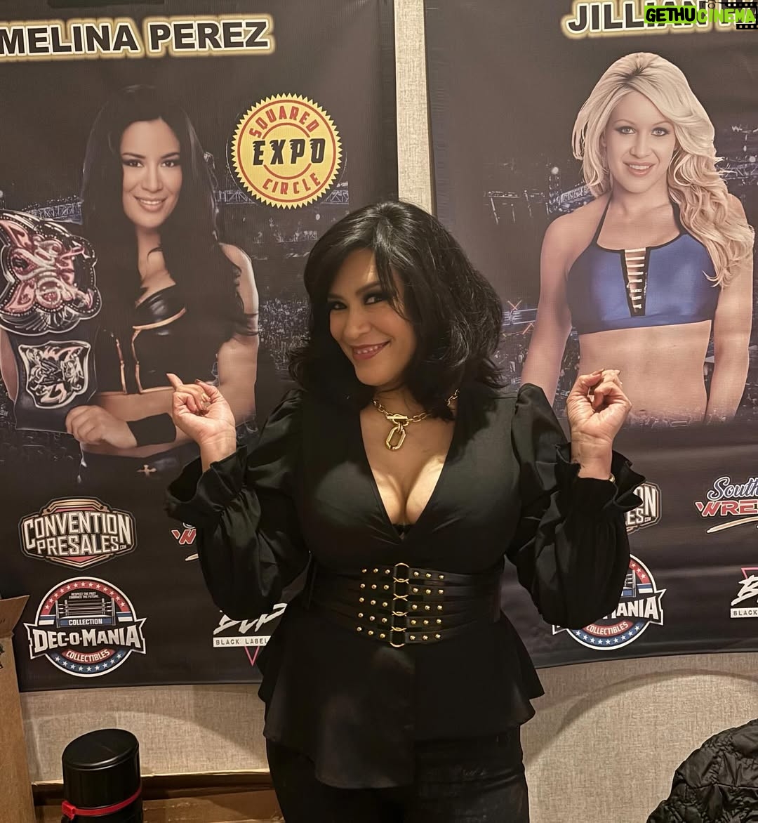Jillian Faye Hall - 2.4K Likes - 2 days in Indianapolis! 💕 #cookiesandcream #millian #divas #wrestling