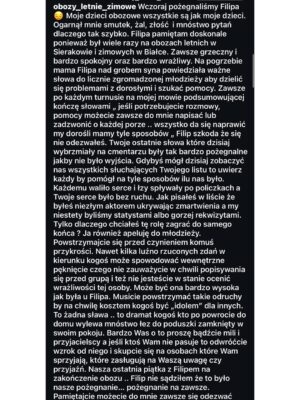 Joanna Koroniewska Instagram - Podobno dzięki @maciej_dowbor miałam serial “M jak miłość”. Teraz dzięki @dotindotin @zrobmysobiedom.tvn.🤦‍♀️🤦‍♀️🫣
Zastanawiam się jeszcze co dala mi @katarzyna_dowbor_official … Wiem. Załatwiła mi studia na Łódzkiej Filmówce. 🤦‍♀️
To,że ludzie i ich agresja i wymysły nie przestali mnie zadziwiać to jedno. Ale to ile załamanych rodziców pisze do mnie, że ma dość… To mnie totalnie załamuje..
Mają dość świata, w którym młody i bardziej wrażliwy człowiek nie ma już prawa żyć. Bo zmieniły się czasy. Bo trzeba być w grupach ludzi, którzy sieją nienawiścią. Wciąż do kogoś innego. Bo najważniejsze  to mieć na kim się wyżyć. 
Specjalnie dla Was i dla siebie spotkam się z Kobietą, którą naprawdę trzeba było namawiać na spotkanie. Spotkam  się z @kinga_szostko . Kobietą, która walczy z cyfrową przemocą, pomaga, monitoruje najciemniejsze media… Już 8 maja zrobimy live’a! Koniecznie zadawajcie nam pytania! Jeśli jeszcze nie znacie tej turbo kobiety zapraszam na jej profil. 

Nie ma tam żadnego mydlenia oczu. Jest prawda. O zwyrodnialcach dorosłych . o zwyrodnialcach dzieciach. I o cyberprzemocy. Jesteśmy w internecie. Wrzucając dzisiejsze stories wręcz zalaliście mnie kolejnymi historiami z ostatnich dni. Piękna 13 latka.. odeszła po cichu… Młody wrażliwy nastolatek Filip.. Czytając przemowę jego mamy na pogrzebie… Publikuję Wam ją tutaj… Cisną się łzy i zaciskają pięści.. Kolejna dziewczynka tym razem w Holandii. 💔💔💔
Musimy coś z tym zrobić. Na początek porozmawiamy o tym jak wyglądają takie treści w Internecie. Gdzie je młodzi ludzie znajdują. Jak do nich przemawiać. Ale też czego się spodziewać. Internet to poniekąd moja praca a ja sama jestem w szoku jak nadal niewiele wiem. I już na sam koniec. 

Hejt, który dziś zaprezentowałam jednak i mnie zabolał. Zwłaszcza ostanie zdanie. Że moje “idealne” małżeństwo to fikcja. Dlaczego zabolał? Bo te bzdury potem powielane są w mediach i czytają TE wypociny moje dzieci. Czy plotkarskie kanały też nie są współwinne?!!? Wyrażanie opinii to już nie jest tylko opinia a często przemoc. A ja nie spocznę póki czegoś z tym nie zrobię. Przysięgam Wam! W imię Naszych dzieci!!! Nie zostawię tego! I ogromnie proszę Was o wsparcie!🫶💔