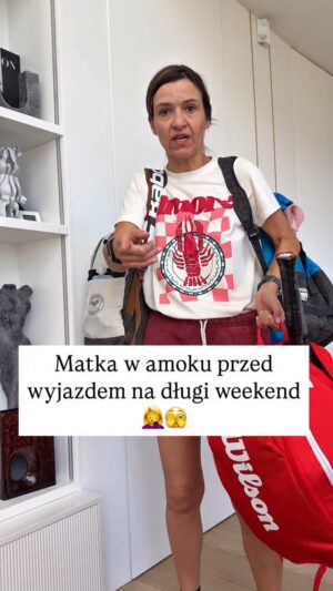 Joanna Koroniewska Instagram - Znacie to?! 🫣 Co zrobić jak mąż przy każdym wyjeździe słyszycie od męża że się guzdrzecie ? 😂🤦‍♀️