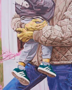 Jordan Casteel Instagram - 💓💓💓 LONDON 💓💓💓 check it 👀 — I’ll be presenting three new works from April 9 - June 8, 2025 at @thaddaeusropac London in the Ely Room — this work, “Elizabeth and Roman II” has been a long time coming. Not only have I been lucky enough to be apart of Roman’s village, but his parents Elizabeth and Adam have become apart of ours.
This painting shows the spring blooms breaking through the remnants of a long winter — A feeling that in this moment feels so deeply and personally needed — a reminder of the changing of seasons and the power of new growth. 🌱