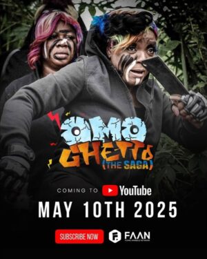 Juliana Olayode Instagram - We’re active mama @funkejenifaakindele One billion views loading!!!🥳🥳

Posted @withregram • @funkejenifaakindele Big news, guys! 💃 
#OmoghettoTheSaga is coming to YouTube this Saturday, May 10th!🔥 
Brace yourself for drama, suspense, and non-stop humour 😂😂. Don’t miss out! 

Subscribe to FAANtv YouTube channel and buckle up for massive fun! 🎉 
#OmoghettoTheSaga #FunkeAkindele #FunkeAkindeleNetwork #Faan