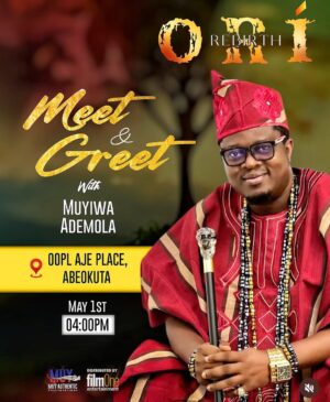 Jumoke Odetola Instagram - Today, history meets the big screen.
A standing ovation to the legendary @authenticmuy as the  masterpiece ORI premieres in cinemas today!
Your vision, creativity, and legacy continue to inspire generations.
May this film break boundaries, touch hearts, and shine beyond expectations
Congratulations sir @authenticmuy