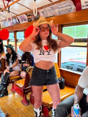 Kady Krambeer Instagram - Spotted: Our queen bee, @ktfischer195, trading the big D for the big apple. XOXO, you know we’ll miss you.