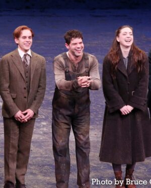 Kara Lindsay Instagram - “The most rewarding experience is…” witnessing your friend shine brighter than ever and with his FULL heart. An unforgettable performance. Wowowow.
Please do not miss this glorious production of Floyd Collins @lctheater 🌟

📷1&2 by @lctheater 
📷3 by @brauhala 
📷4 by @bruglikas