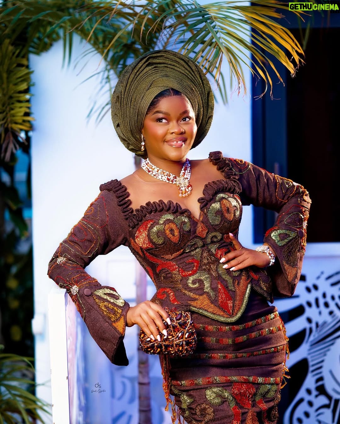 Kehinde Bankole - 63.1K Likes - A total Queen. Wearing the delicately hand crafted beauty by @houseofmaryjane 💕😍♥️
Fashion designer: @Houseofmaryjane
Event planner: @Bprimeevents
Makeup artist : @Glambyluchie
Hairstylist: @Slayedbyify
Bridal robe : @houseofmaryjane
Gele artist: @Chizzys_gele
Videographer: @Sirhills.films
Photographer: @DavidSignature3
Hand fan & accessories: @Tamaracraftworld
Shoe & purse: @Sparklinggoldngems