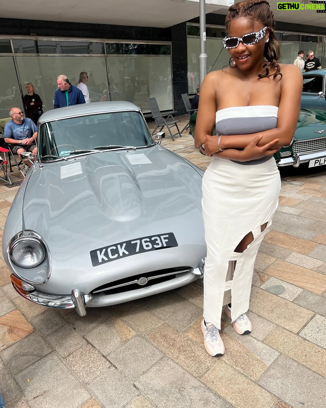 Kehinde Bankole - 31.8K Likes - SHEFFIELD. A day off the U.K Theatre tour😍. An exhibition of old collector cars, some older than 100 years refurbished 😍. That’s the owner of the black one in video, took him 18 months to refurbish his car back to life from scrap