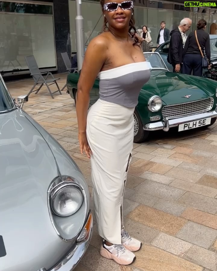 Kehinde Bankole - 31.8K Likes - SHEFFIELD. A day off the U.K Theatre tour😍. An exhibition of old collector cars, some older than 100 years refurbished 😍. That’s the owner of the black one in video, took him 18 months to refurbish his car back to life from scrap