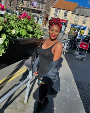 Kehinde Bankole Instagram - BERWICK UPON TWEED. Positive confessions only.  Upward and onward 😍