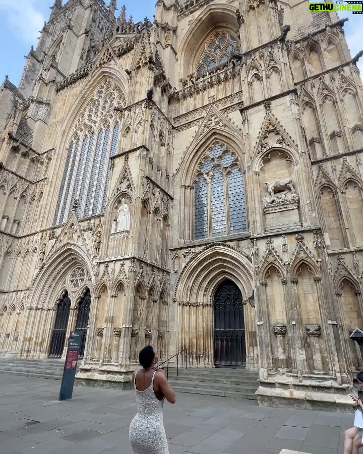 Kehinde Bankole - 49.6K Likes - YORK. Seeing York city as we tour spreading the African culture and stories in cities in the U.K to children 3 and families through theatre “Anna Hiniscus’ Song”
Slide 2, York Minster is one of the world’s most magnificent cathedrals. The entire city was like something from a vintage magazine. I couldn’t get enough. ♥️ and Vinci Hair Nigeria, see my Hair- fidence is coming back! Can rock my natural hair more gradually now it’s restoring 🤍. Shout out to my lovely Nigerian sweethearts I met during this tour in slide 3 😉