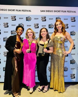 Kelly Stables Instagram - What a weekend! 🤗Thank you @sandiegosff for the special festival fun! @selahvictor ur my favorite partner in crime 😂