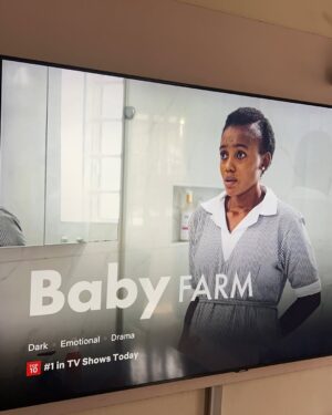 Kiki Omeili Instagram - This Ify babe was always stressed!😰
BABY FARM is still holding steady at NUMBER ONE in Nigeria for one straight week!
If you haven’t seen it yet, check on it. 
Still streaming on Netflix.

#BabyFarm
#MustWatch
#BingeWorthy
#EbonyLifeStudiosOriginal
@naijaonnetflix