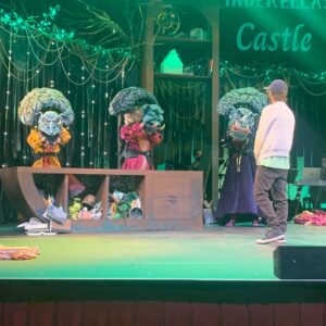 Kimberly Whalen Instagram - For your final gift @therealteamstarkid gives you…CINDERELLA’S CASTLE ON YOU TUBE!! It’s out at 4pmPT/7pmET today! ✨🏰

What an absolute joy it was working with these incredibly talented people and their puppets. Not to mention how rad it was to play the Fairy Queen of Sweet Dreams. 🤘The wig, the costume, the music, the lighting, the tree,the haze, the dancing trappings of freakin’ starlight. What an incredible experience! 

It’s truly a gift that we get to revisit Bog’s Hollow and the Lands that Are whenever we want to be reminded that there is light in the dark. ✨

DP @benjidelldp
Direction: @nicklanginsta
Writers: @nicklanginsta & @mattlanginsta 
Music: @jeffblim4ever 
Choreography: @slowpez8
Stage Managers: @paul.gvbriel & @julietnpark 
Music Director: @mattdahanmusic 
Producer: @becky_lynn1 
Lighting: @joeyguthman 
Costumes: @rebroccoliii 
Props: @thirdchildart 
Hair: @alejosebermudez 
Makeup: @gabrielavega.sfx
Rockstar Understudies: @mkwiles @riannyvasquez @allisonbeteta