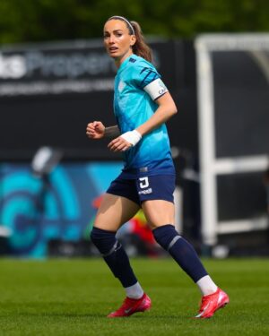 Kosovare Asllani Instagram - 1 game to go. EVERYTHING TO FIGHT FOR 🩵

[Swipe for a message to our amazing fans]