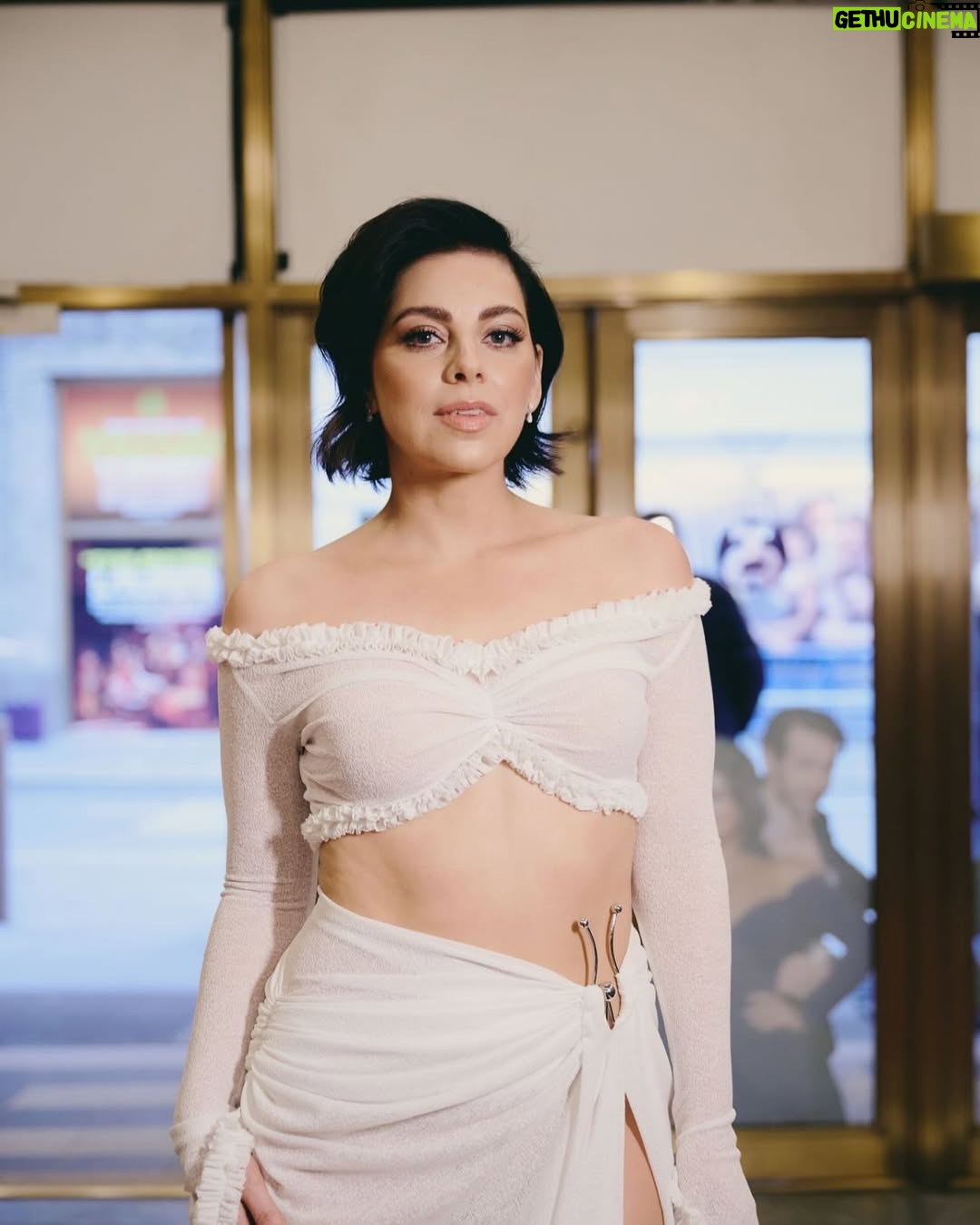 Krysta Rodriguez - 5.2K Likes - I’ve had a lot of full circle moments in my life. But to say this is a circle would not be accurate. This is like an alternate universe on another plane operating along congruent timelines. A better universe where Kyle and Ana are best friends and live together (operative word “live”). Jimmy is married with a child and starring on Broadway. All of our loved ones are still dreaming, pursuing, celebrating. And Smash lives with another group of people who will care for it like those who came before. A supremely magical night in our parallel universe that I’ll never forget. 📸 as always in any universe: @jennyandersonphoto