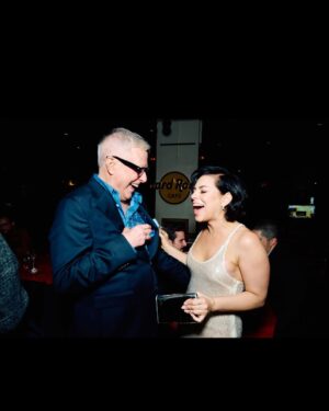 Krysta Rodriguez Instagram - I’ve had a lot of full circle moments in my life. But to say this is a circle would not be accurate. This is like an alternate universe on another plane operating along congruent timelines. A better universe where Kyle and Ana are best friends and live together (operative word “live”). Jimmy is married with a child and starring on Broadway. All of our loved ones are still dreaming, pursuing, celebrating. And Smash lives with another group of people who will care for it like those who came before. A supremely magical night in our parallel universe that I’ll never forget. 📸 as always in any universe: @jennyandersonphoto
