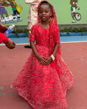 Laura Ikeji Instagram - Real life princess. My baby Laurel .
Isn't she lovely !