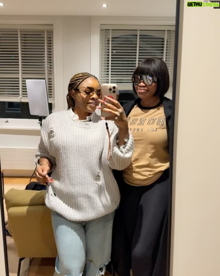 Laura Ikeji - 17.5K Likes - Thank yall 🥰🙌. Thanks @gladyslasila love u .
Today we party again 🤣. May God help me with with these Champaign wey I no fit drink.
I love u @bisoy_e