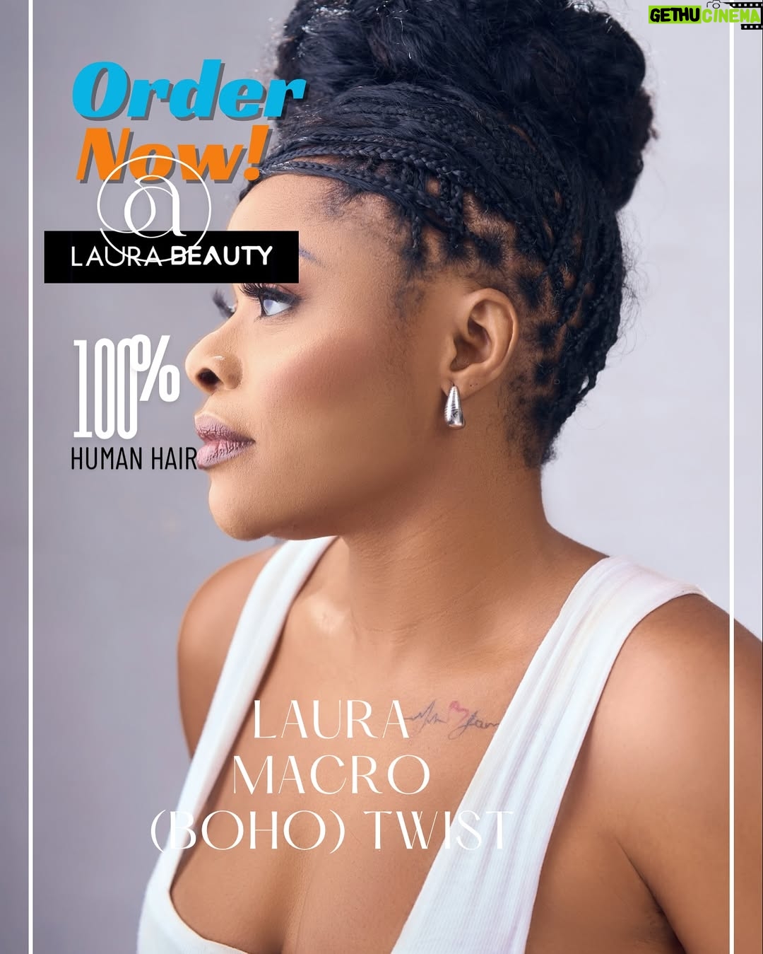 Laura Ikeji - 14.5K Likes - Hairs now on Amazon. Pls plssssw we no longer have in store. Go buy on @amazon . Hair name, Laura micro twist