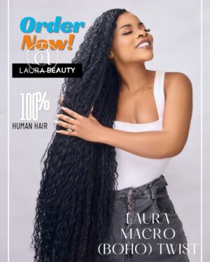 Laura Ikeji Instagram - Hairs now on Amazon. Pls plssssw we no longer have in store. Go buy on @amazon . Hair name, Laura micro twist