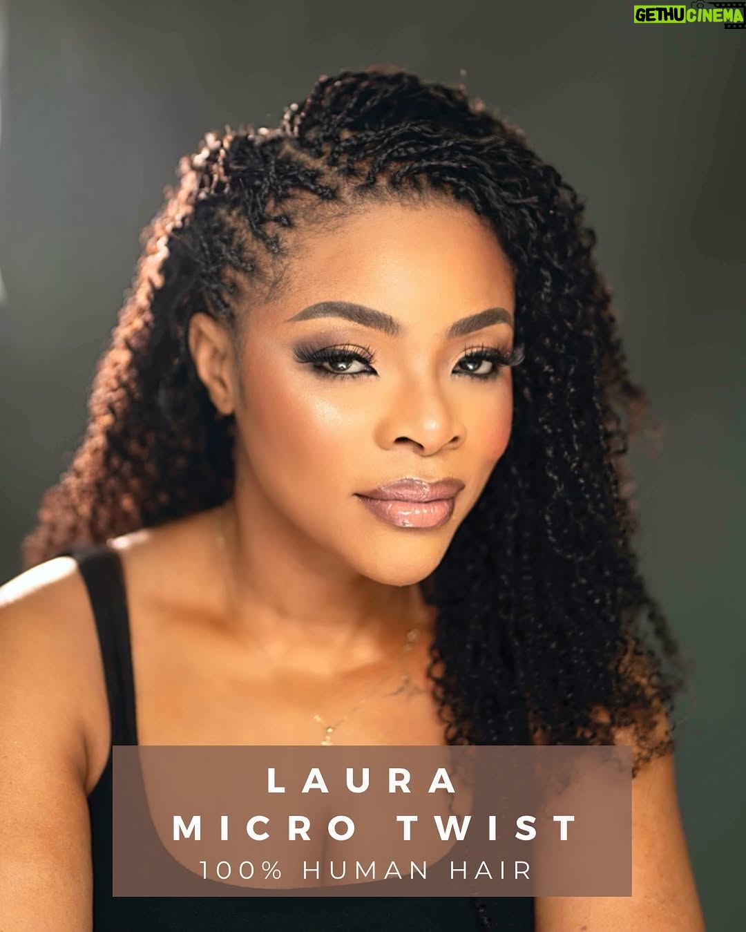 Laura Ikeji - 14.5K Likes - Hairs now on Amazon. Pls plssssw we no longer have in store. Go buy on @amazon . Hair name, Laura micro twist